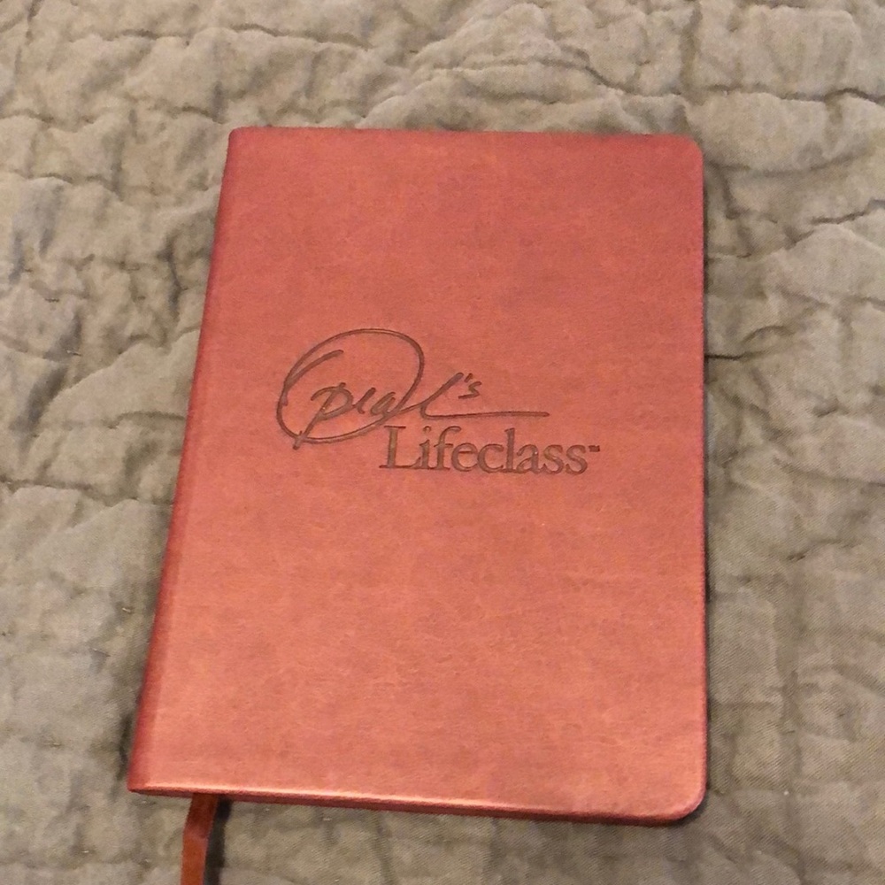 Oprah leather bound journal